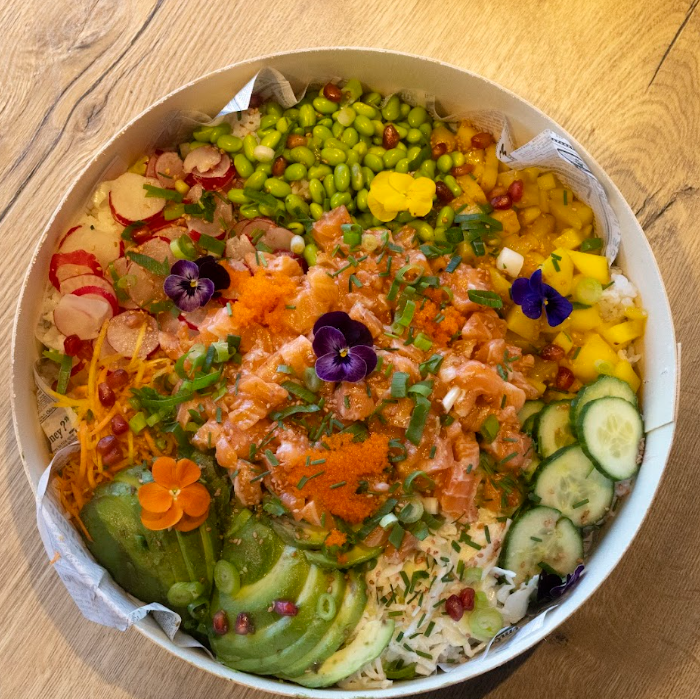 Poke Box Au tartare de saumon frais | 5-6 personnes