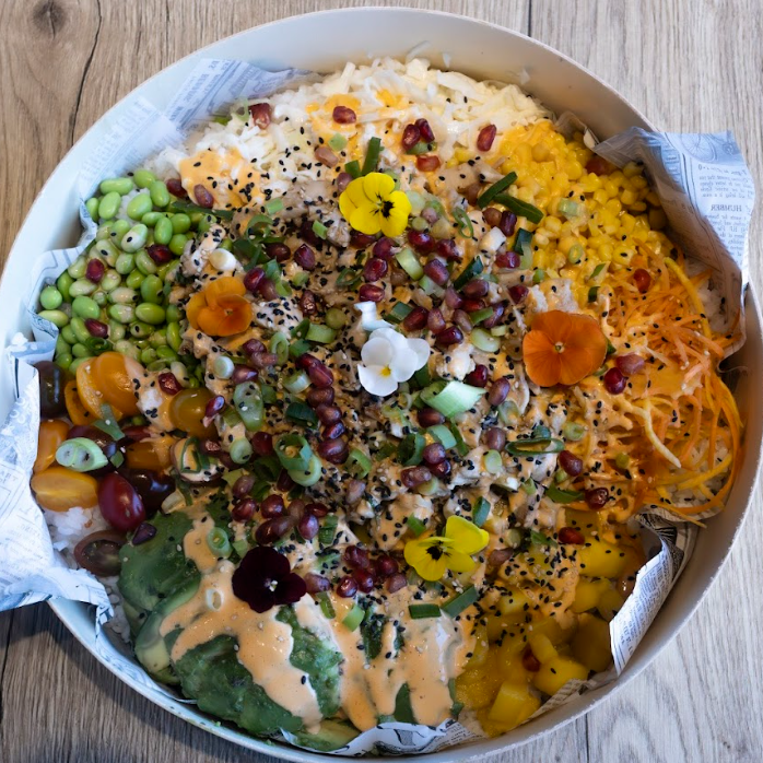 Poke Box poulet mariné | 5-6 personnes